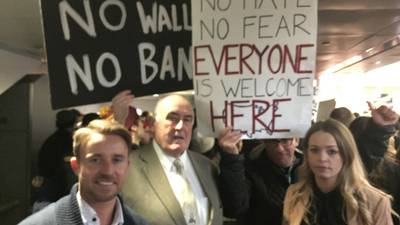 Irish immigration lawyer assists detainees at O’Hare airport in Chicago