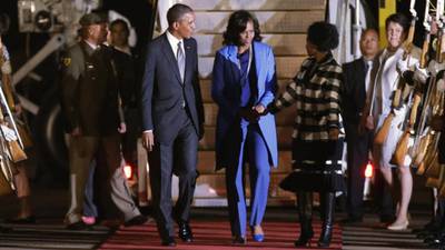 Obama plays down hopes of Mandela meeting