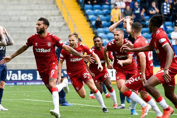 Rangers start with a bang after last gasp win at Kilmarnock