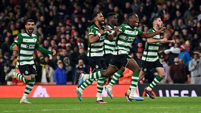 Sporting Lisbon dump Arsenal out of Europea League in penalty shoot-out