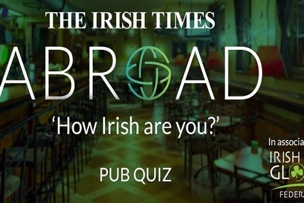 Host your own ‘How Irish are you’ pub quiz