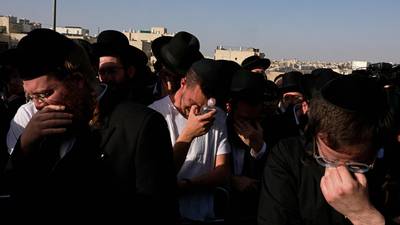 ‘Like a scene from the Holocaust’: Israel mourns crush victims