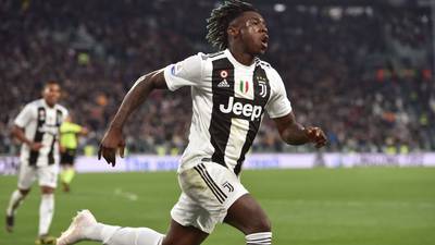 Everton complete Moise Kean signing for an initial €27.5m