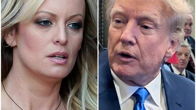 Stormy Daniels says she ‘blacked out’ after Trump stopped her leaving hotel room at hush-money trial