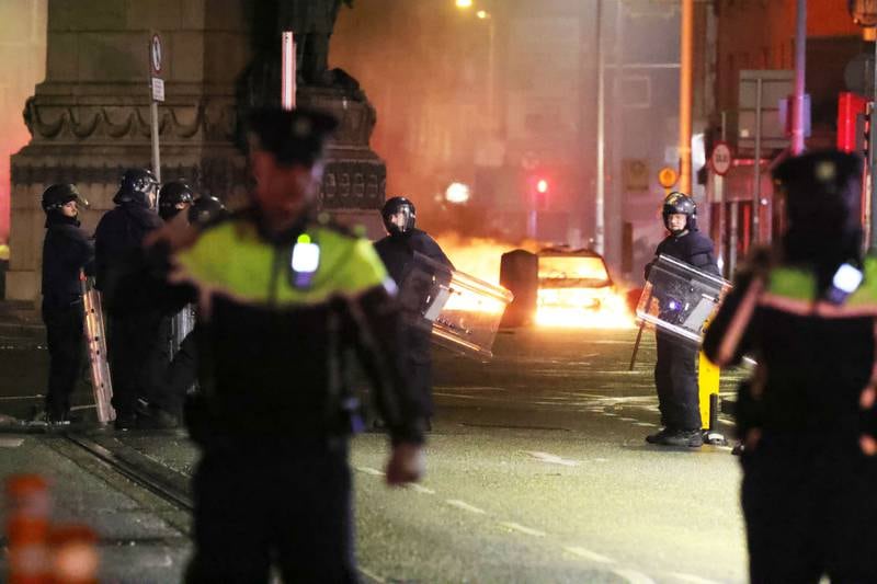 Alleged Dublin rioter denied bail after gardaí gather ‘thousands of hours’ of CCTV evidence