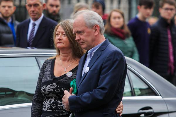 Mourners gather for Mansion House funeral of Luas-death cyclist