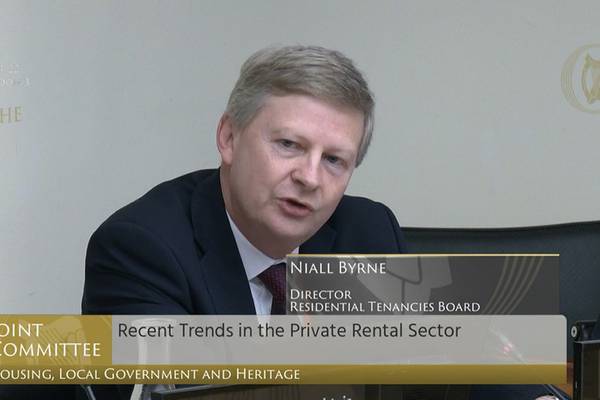 People find the Residential Tenancies Board ‘difficult to deal with’, director tells Oireachtas committee