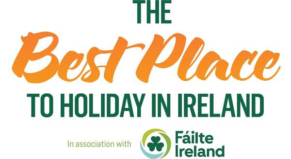Best place to holiday in Ireland Failte Ireland sponsored logo