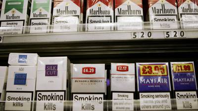 Tobacco industry’s campaign against plain packaging is based on fear for its profits