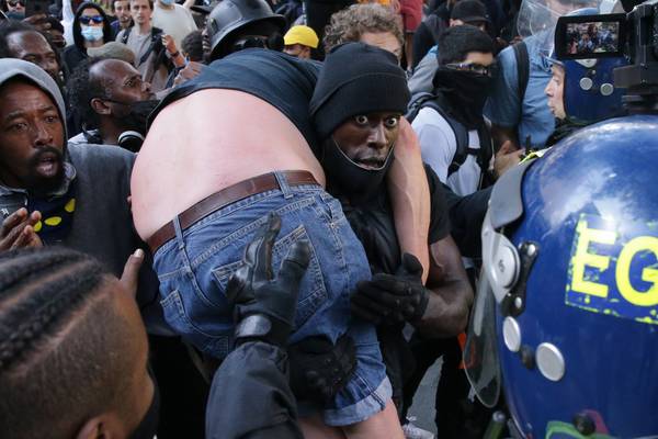 Johnson condemns ‘racist thuggery’ after far-right protests in London