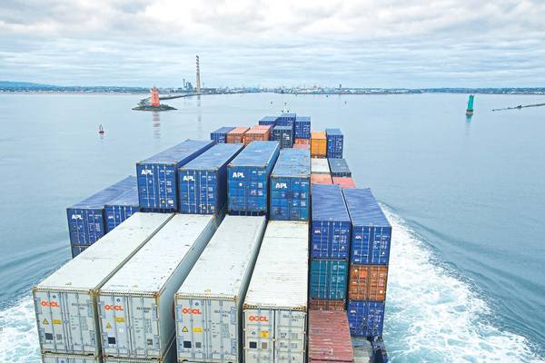 Irish port traffic falls 2% in closing months of 2016