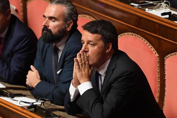 Italy’s former PM Matteo Renzi forms breakaway centrist party