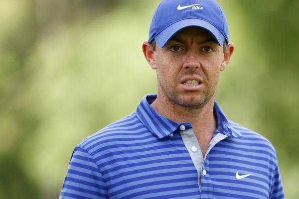 Rory McIlroy struggles on return to action at Quail Hollow