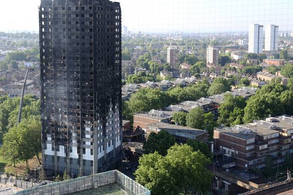 Fire safety tests on cladding systems in UK find 228 buildings at risk