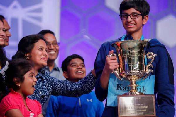 Boy (14) wins US spelling competition with ‘Koinonia’
