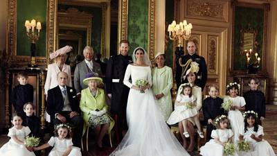 Official photographs of British royal wedding released