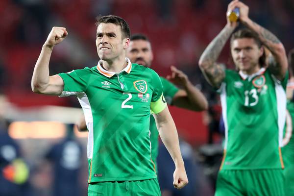Séamus Coleman in ‘upbeat’ mood on return to Everton