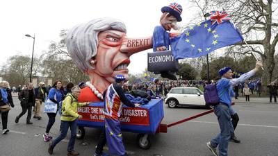‘One million’ protesters march to demand second Brexit vote