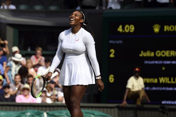 Wimbledon: Serena Williams just one win from 24th grand slam