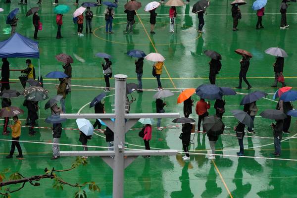 Hong Kong to enforce mass testing amid surge in Covid cases