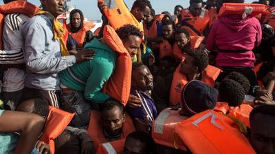 Toddlers among 30 drowned migrants  off Libya, say rescuers