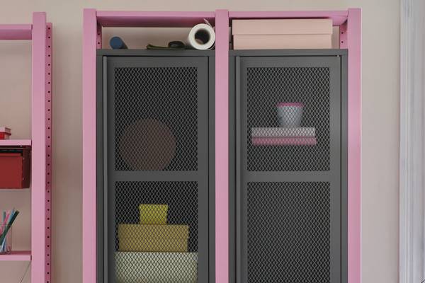 Rose walls and candy cabinets: how to put your home in the pink