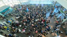 Aer Lingus passengers at Dublin Airport: ‘It is horrendous’