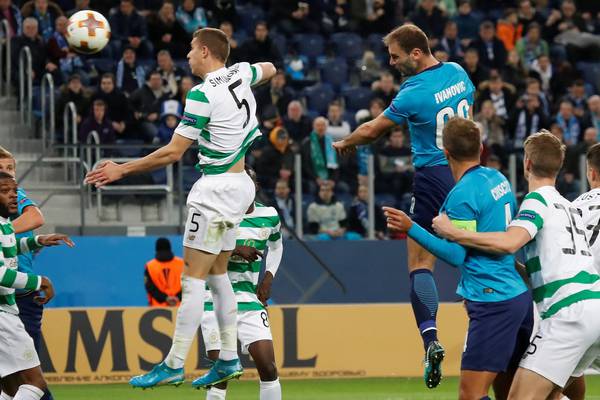 Brendan Rodgers says Celtic needed more courage in Russia