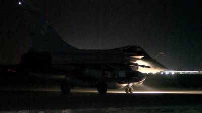 French aircraft destroy jihadi training camp in Raqqa