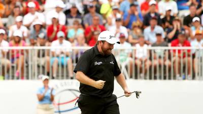 Shane Lowry claims first PGA Tour win  at Firestone