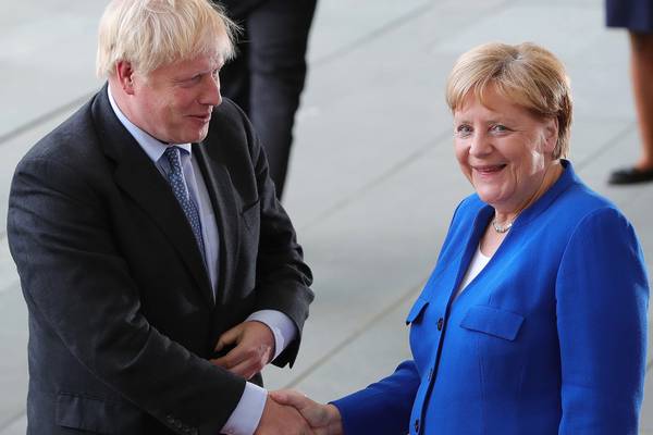 Sterling rises on optimistic Merkel comments