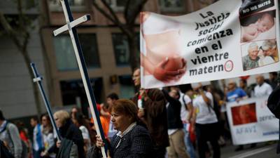 Spanish government proposes reform of abortion law