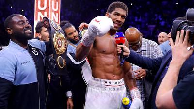 Anthony Joshua’s next fight confirmed for June in London