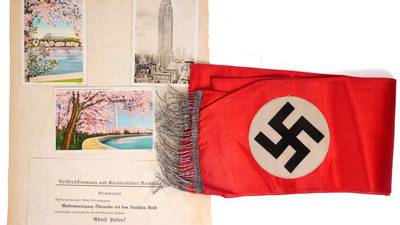 Irish auctioneer defends sale of Nazi memorabilia