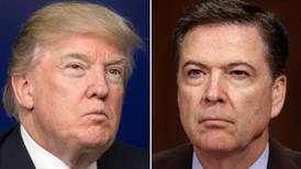Trump says he has no tapes of conversations with Comey