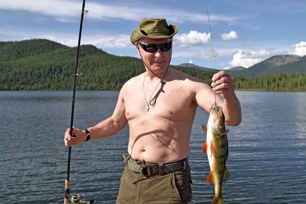 Brian Boyd: Why the West is hot for Vladimir Putin’s taut and manly bare chest