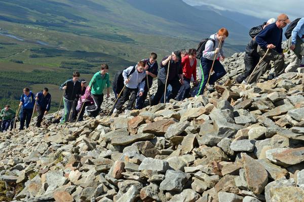 Concern over casualty rate among Croagh Patrick climbers