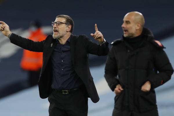 Slaven Bilic set to be sacked by West Brom after draw at Man City
