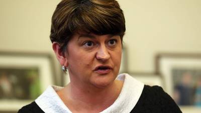 Arlene Foster says calls to stand down motivated by misogyny