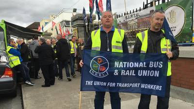 Spirited Dublin Bus strikers concerned about financial hit