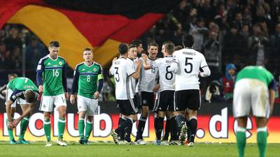 Northern Ireland beaten but unbowed in Germany