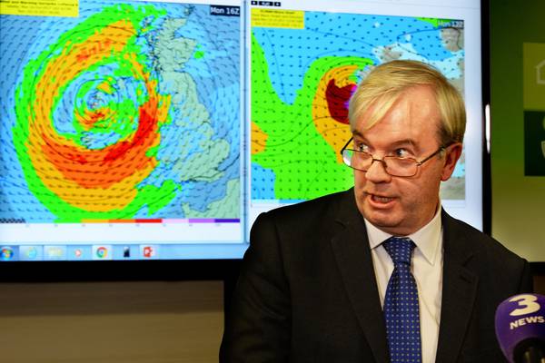Storm Ophelia caused almost €70m worth of damage