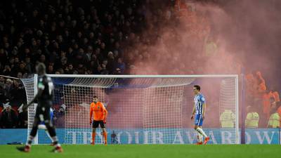 Fiery scenes as Crystal Palace earn a point at Brighton
