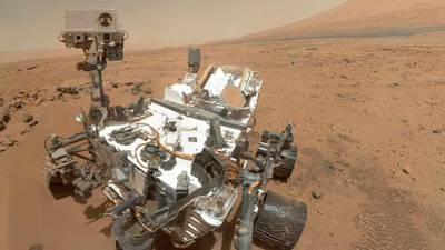 Mars soil sample analysis reveals 2% of water by weight
