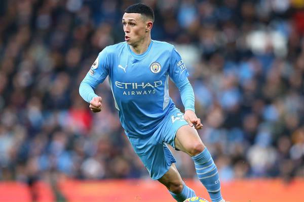 Guardiola lauds Foden for desire to play even when in pain