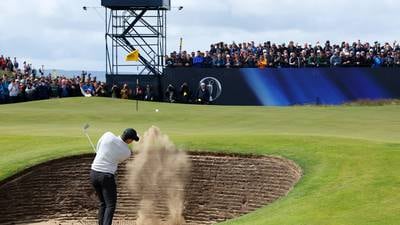 Rory McIlroy takes his Open bunker break in round of 70 to stay in the mix