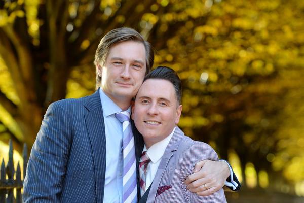 Same-sex couples  account for one in 20 Irish marriages