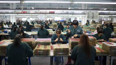 China’s economy slows markedly, latest figures show
