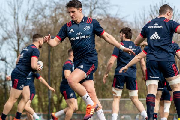Joey Carbery to start for Munster in clash with Edinburgh