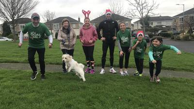 Thousands of Irish home and abroad do virtual Goal mile on Christmas Day